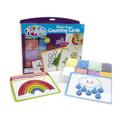 Immagine di Playfoam Shape &amp; Learn Counting Cards