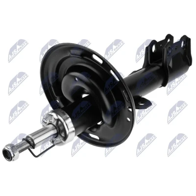 Immagine di NTY A TY 033 Ammortizzatore Assale anteriore Dx pressione del gas doppio tubo tipo McPherson Spina superiore, Collare inferiore