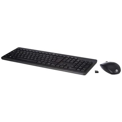 Immagine di HP Mouse e tastiera 230 (mouse wireless, dongle USB, durata della batteria fino a 16 mesi, layout QWERTZ) Bianco