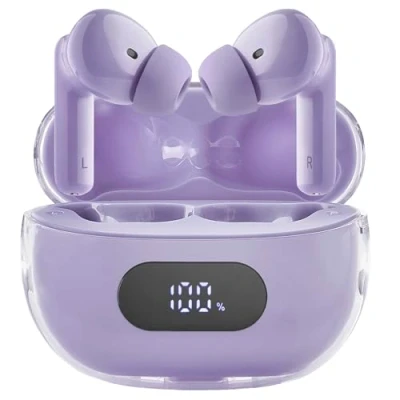 Immagine di Intenso Buds Plus T313AE lila Telefono cellulare Cuffie In Ear Bluetooth Stereo Viola Eliminazione del rumore