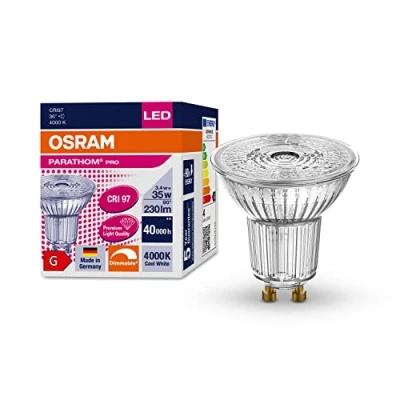 Immagine di OSRAM PAR16 Riflettore LED dimmerabile con presa Retrofit PARATHOM® PRO 35 36 3.4W/4000K GU10