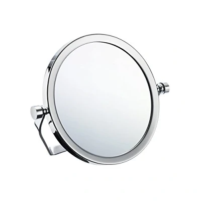 Immagine di Smedbo Specchio per rasatura/trucco, in acciaio inox, cromato lucido