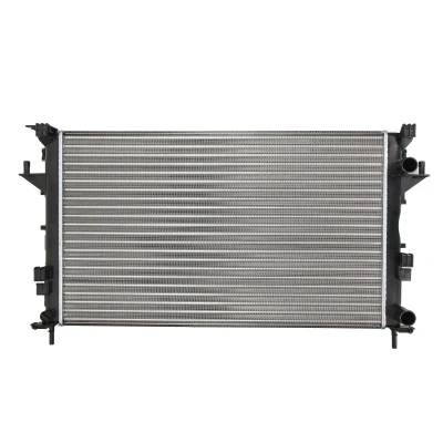 Immagine di THERMOTEC D7R055TT Radiatore motore Alluminio 670 416 34 Cambio manuale Alette di raffreddamento montate meccanicamente