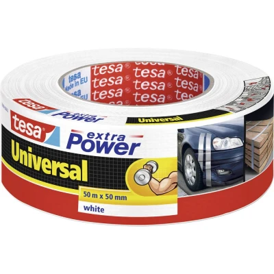 Immagine di tesa UNIVERSAL 56389 00002 06 Nastro in tessuto tesa® extra Power Bianco (L x L) 50 m mm 1 pz.
