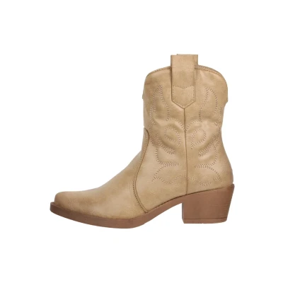 Immagine di Elara Stivali Donna da Western Chunkyrayan 301 A31P Khaki PU 37
