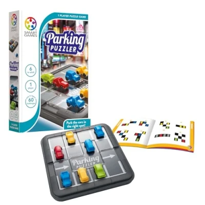 Immagine di SmartGames Parking Puzzler, Puzzle Game with 60 Challenges, 6+ Years