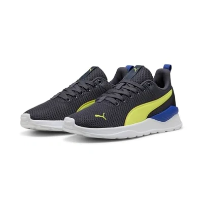 Immagine di Puma Anzarun LITE JR Unisex Scarpe da corsa su strada per bambini, Taglia: 37.5, Galactic gray/lemon sherbert/black Tessuto / sintetico