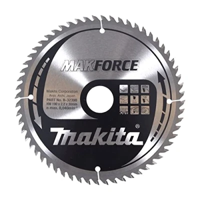 Immagine di Makita B 32390 Lama Sega Circolare Makforce T.C.T. 190x30mm 60T Legno