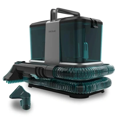 Immagine di Cecotec Lavatappeti, Lavatappezzeria, Pulitore Aspirapolvere per Tappezzerie con Cavo Conga 2000 Carpet&amp;Spot Clean Compact. 330W, Design Compatto, 2 Serbatoi da 800 ml e 500 ml, Spray Nebulizzatore