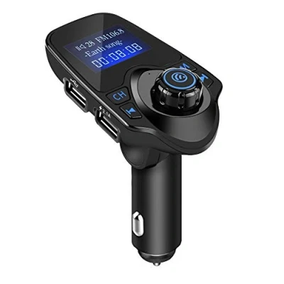 Immagine di Trasmettitore Bluetooth per auto + FM T11 Kit vivavoce senza fili Caricatore USB lettore MP3