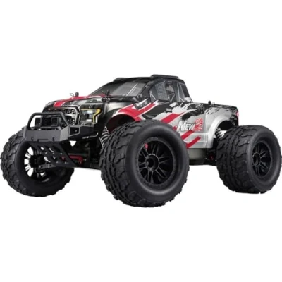 Immagine di Reely NEW2 Super Combo V2 Brushed 1:10 Automodello Elettrica Monstertruck 4WD 100% RtR 2,4 GHz incl. Batteria, caricatore e batterie telecomando
