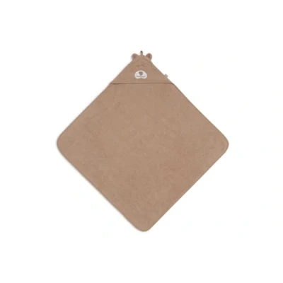 Immagine di Jollein 534 514 68057 Asciugamano con cappuccio, in spugna, motivo: Ghepardo Jungle Jambo, 75 x cm, colore: Marrone