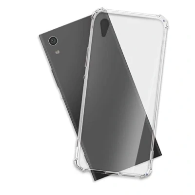 Immagine di mtb more energy® Custodia Crystal Armor per Sony Xperia XA1 Ultra (G3221, G3223 ... / 6.0&#039;&#039;) Hard PC Back &amp; Soft Silikon Bumper Angoli rinforzati Trasparente TPU Case Cover