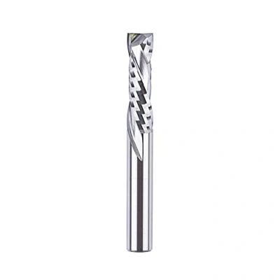 Immagine di SpeTool Frese per Legno Gambo 6mm Fresa Elicoidale a Spirale Compressione Up&amp;Down Lunghezza di Taglio 22mm HRC55 CNC Scanalatura Canali in Metallo duro Incisione su