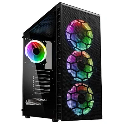 Immagine di Kolink OBSERVATORY LITE MESH Midi Tower PC Case da gioco Nero