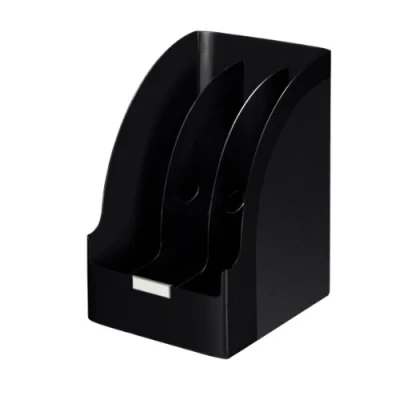 Immagine di Leitz Portariviste, Formato A4, Jumbo, Nero, Gamma Plus, 52390095