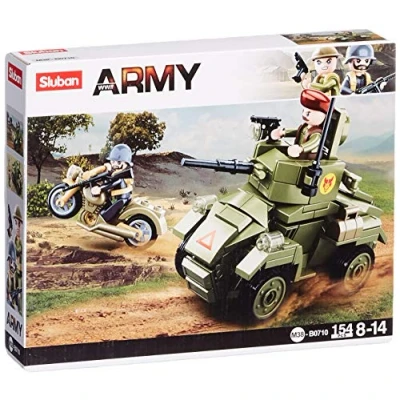 Immagine di Sluban Army Gioco, 154 Pezzi, Multicolore, 154pezzi, M38 B0710