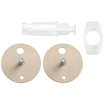Immagine di tesa BK43 2 Adattatore di fissaggio Nero Contenuto: 1 KIT