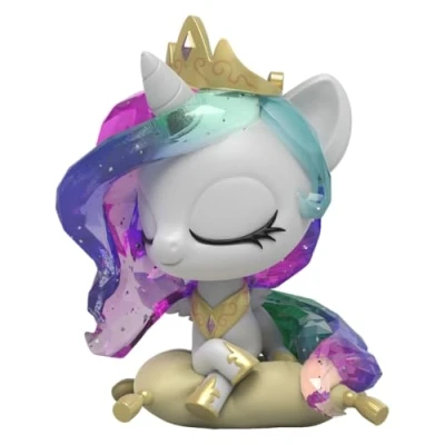 Immagine di Mighty Jaxx My Little Pony Kwistal Fwenz: Princess Memories Edition Statuetta da collezione Celestia 6 pollici (15,2 cm)