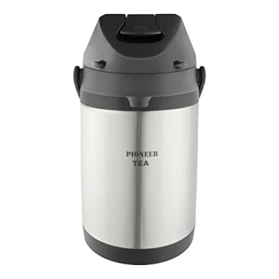 Immagine di Pioneer Flasks Fiaschetta per eventi in acciaio inox Airpot, 3 litri, argento (SS30HC/TEA)