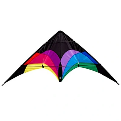 Immagine di Wolkenstürmer Flip Aquilone acrobatico Rainbow con Asta a 2 Linee per Bambini