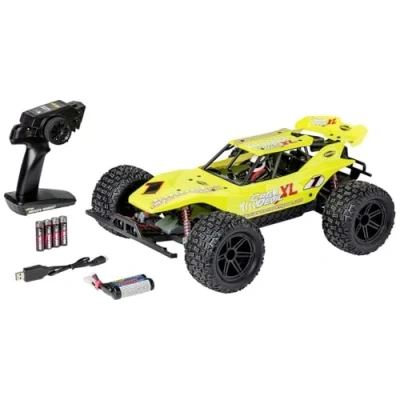 Immagine di Carson 500404224 1:10 FE Cage Devil XL 2,4GHz 100% RTR auto telecomandata, Truggy fuoristrada, include batterie e telecomando,