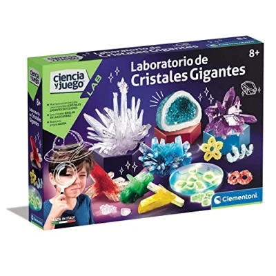 Immagine di Ciencia y Juego Sciencia e Gioco Laboratorio di Cristalli Giganti (Clementoni 55322), Colore Assortiti