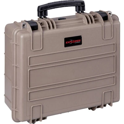 Immagine di Explorer Cases Valigetta portaoggetti outdoor 4419HL.D desert tan with pick &amp; pluck foam (L x A P) 45 35 19 cm Sabbia