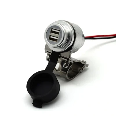 Immagine di Cliff Top ® 4.6 Amp caricatore di alimentazione USB universale in alluminio Alimentatore rete kit per GPS, navigatore satellitare, e Smart Phone etc...