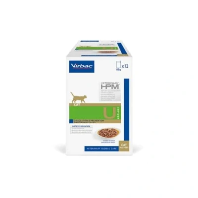 Immagine di Virbac Veterinary Cat Urology Dissolution &amp; Prevention umido per gatto 12 x 85 g
