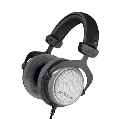 Immagine di Beyerdynamic DT 880 PRO Cuffie da studio per missaggio e mastering (semi aperte), 250 Ohm, Grigio