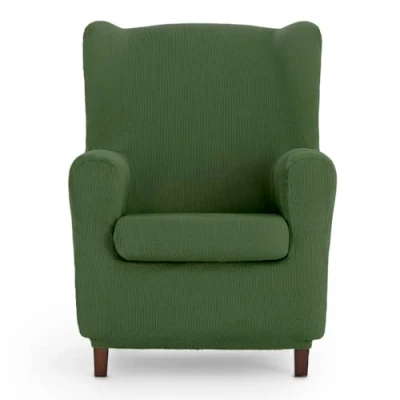Immagine di Eysa Copripoltrona elastico Ulises, per poltrone a orecchioni Verde