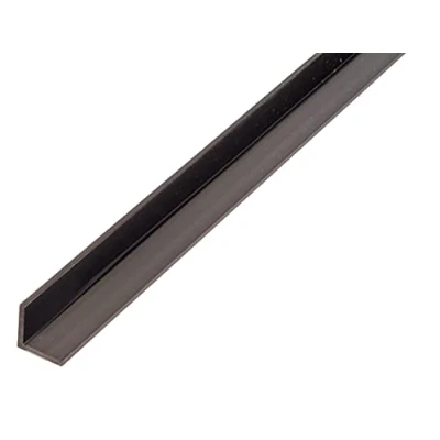 Immagine di GAH Alberts 498689 479053 Profilo angolare in plastica, 1000 x 25 mm, set da 12 pezzi