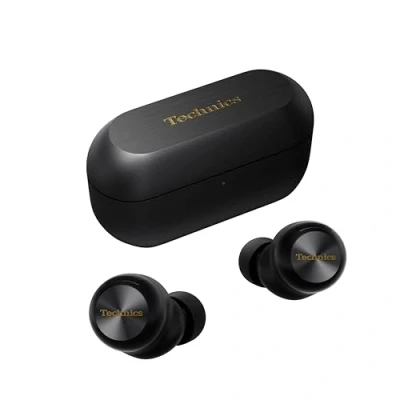 Immagine di Technics EAH AZ100E K Auricolari Wireless con Cancellazione del Rumore, Bluetooth Multipoint, Voice Focus AI, Comode Cuffie In Ear, Nero