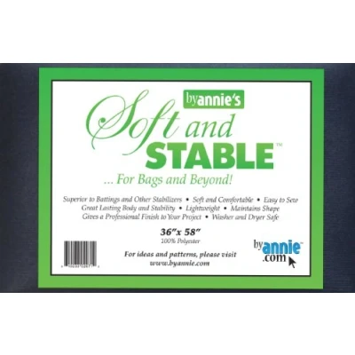 Immagine di By Annie’s Soft And Stable, Tessuto Nero, 91,4 cm x 147,3