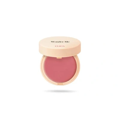 Immagine di Pupa Blush Wonder Me (Colore 005 Deep Passion Matt) Fard Viso Effetto naturale con Acido Ialuronico, Guance perfezionate senza Macchie, disponibile in 9 Varianti Colore (Formato 4 g)