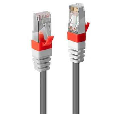 Immagine di LINDY 45350 RJ45 cavo di rete, patch CAT 6A SF/UTP 0.30 m Grigio 1 pz.