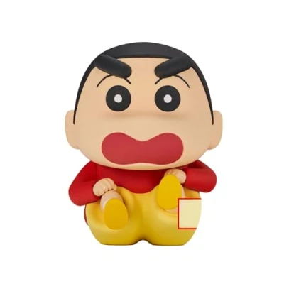 Immagine di Banpresto Shinnosuke Nohara Crayon Shinchan Vol.1 9 cm BP89022P Multicolore Figura da collezione Ideale per i fan degli anime