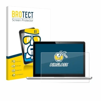 Immagine di brotect 15.6&quot; Pellicola Protettiva Vetro per Notebooks con 15,6 Pollici (39.6 cm) [345 x 194 mm, 16:9] Schermo Protezione [Durezza Estrema 9H,