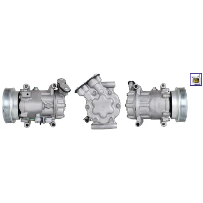 Immagine di LUCAS ACP01293 Compressore Aria Condizionata PAG 46 YF R 134a, 1234yf con guarnizioni RENAULT: Kangoo II / Grand Kangoo, Express