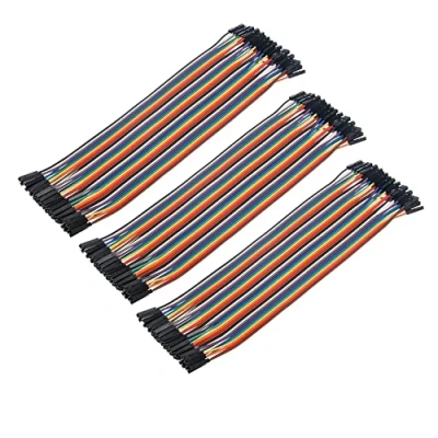 Immagine di Aihasd 120P 30CM 1P 40 Pin cavetti Jumper da Femmina a per Cavo Test Circuito Breadboard