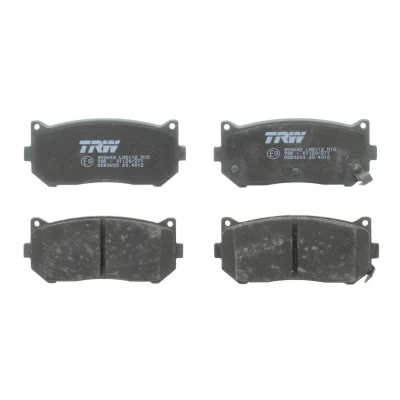 Immagine di TRW COTEC GDB3203 Kit pastiglie freno con segnalatore acustico usura KIA: CARENS 2, Cerato Sedan