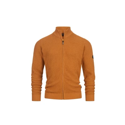 Immagine di Indicode Uomini INLayton Cardigan con Collo Alto Caramel M