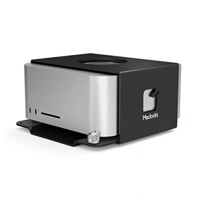 Immagine di Compulocks Staffa di sicurezza per Mac Studio con testa bloccaggio inclusa
