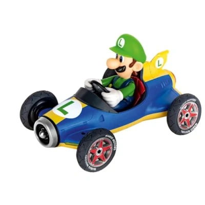 Immagine di Carrera RC 370181067 Mario Kart Mach 8, Luigi 1:18 Automodello per principianti Elettrica Auto stradale