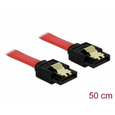 Immagine di Cavo Hard Disk Delock 0.5 m Rosso
