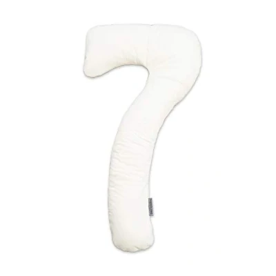 Immagine di Theraline Rivestimento esterno per my7 Cuscino chi dorme sul fianco collezione di bambù bianco nuvola