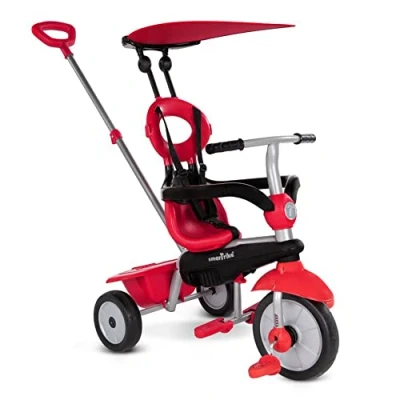 Immagine di smarTrike Zoom Triciclo multilivello 4 in 1, 2, 3 anni, colore: Rosso