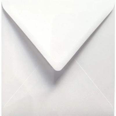 Immagine di Netuno 25 buste per lettere, quadrate, 15,3 x cm, 120 g, colore bianco aster, eleganti inviti, matrimoni, compleanni, Natale, Pasqua