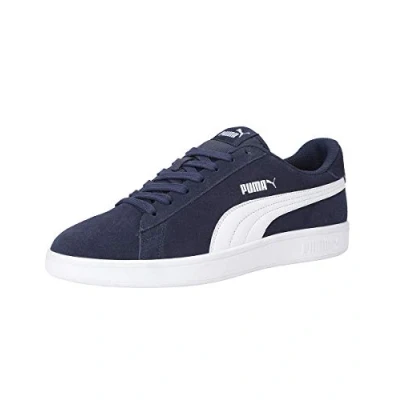 Immagine di Puma Unisex Smash V2 Scarpe da ginnastica, Peacoat Weiß, 46 EU